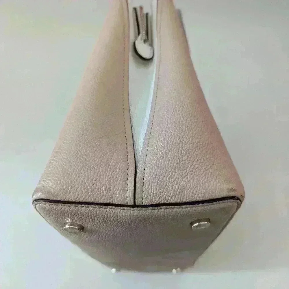 Kate Spade Margaux Large Satchel in Blush and White